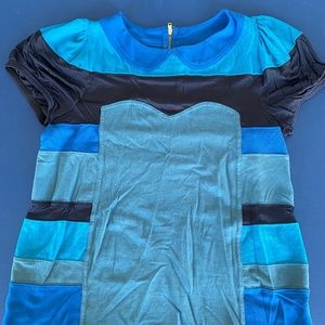 Marc by Marc Jacobs blue short sleeved top